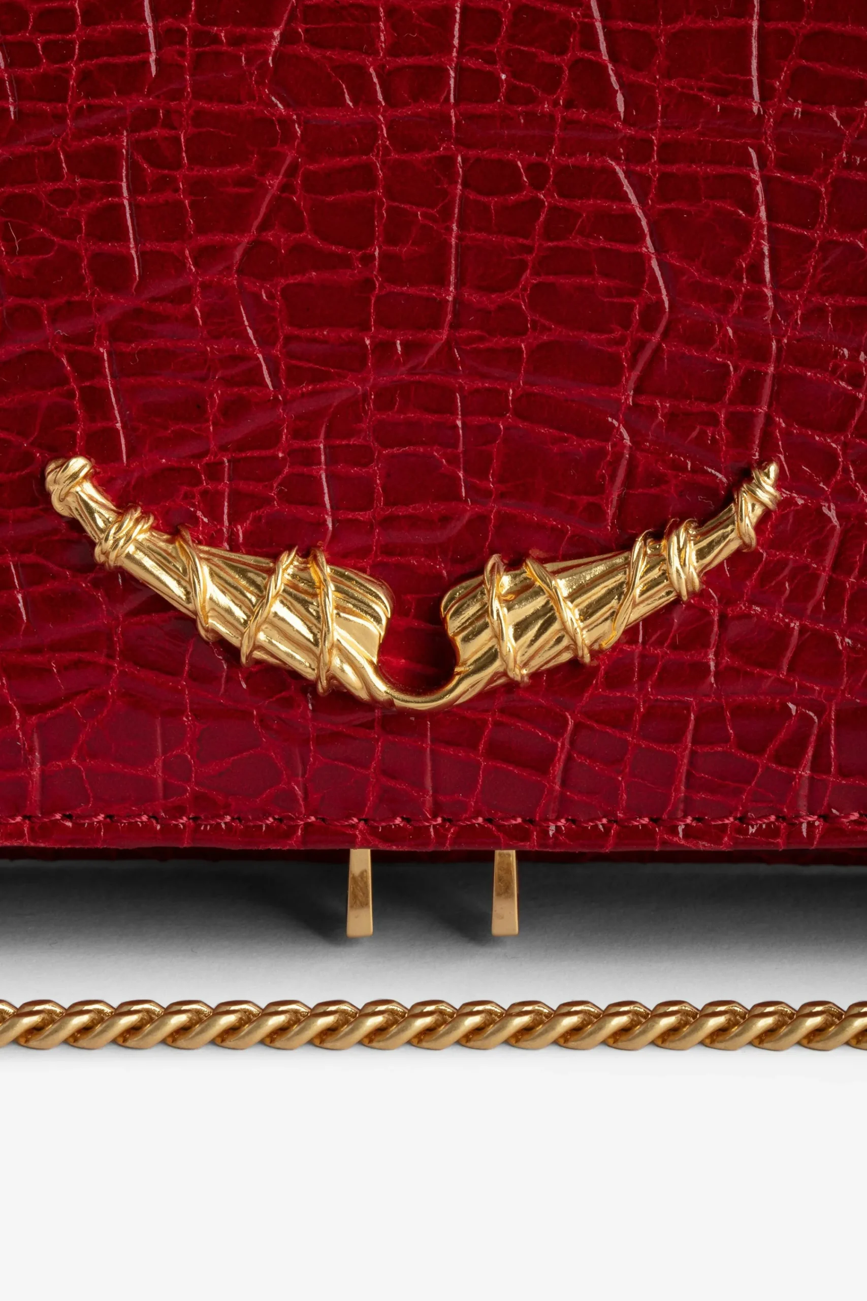 Zadig & Voltaire Sacs A Bandoulière^Pochette Goossens Rock En Relief