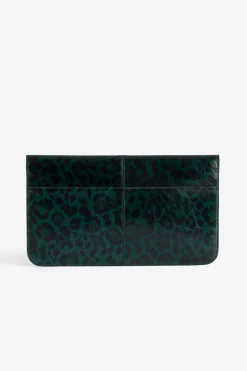 Zadig & Voltaire Portefeuilles Et Porte-Monnaie^Pochette Leopard Borderline