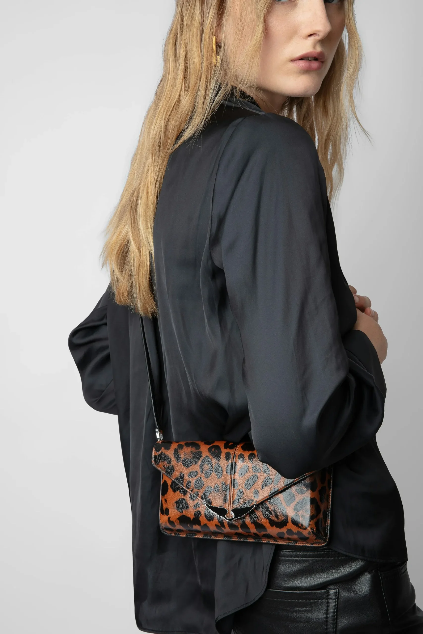 Zadig & Voltaire Sacs A Bandoulière^Pochette Leopard Borderline