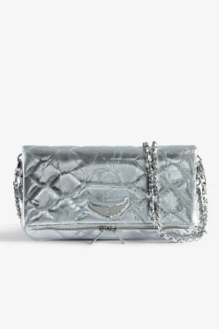 Zadig & Voltaire Sacs A Bandoulière^Pochette Metallique Matelassee Rock