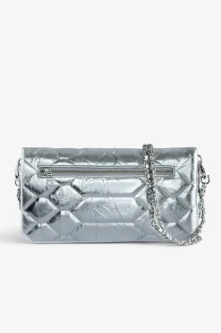 Zadig & Voltaire Sacs A Bandoulière^Pochette Metallique Matelassee Rock