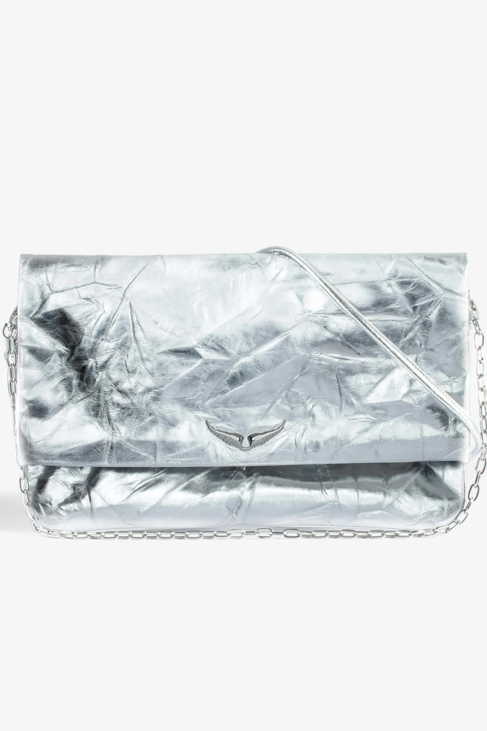 Zadig & Voltaire Sacs A Bandoulière^Pochette Metallique Rock Eternal Xl