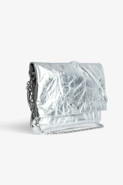 Zadig & Voltaire Sacs A Bandoulière^Pochette Metallique Rock Eternal Xl
