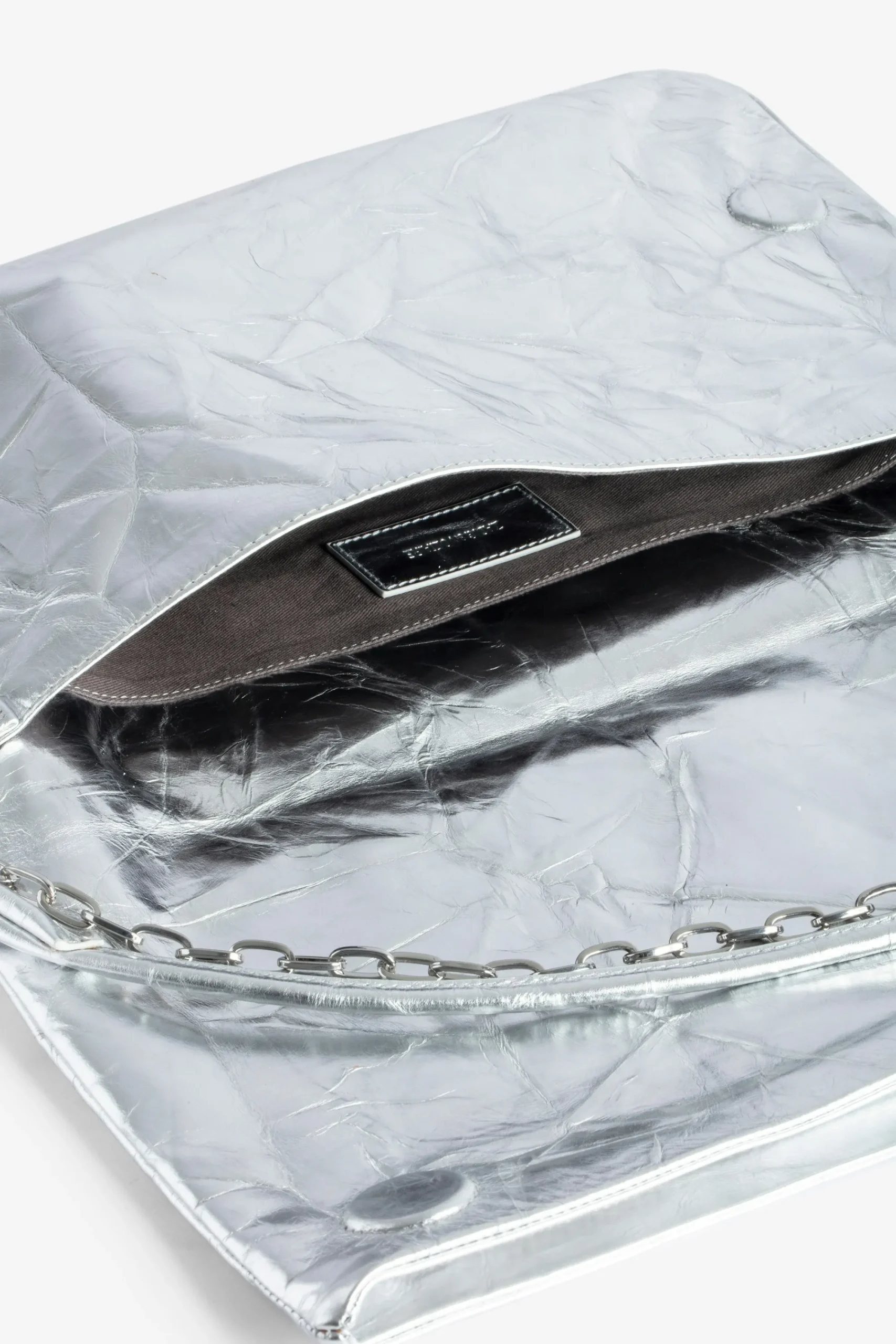 Zadig & Voltaire Sacs A Bandoulière^Pochette Metallique Rock Eternal Xl