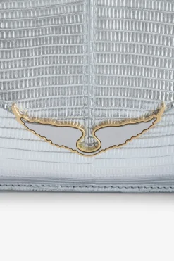 Zadig & Voltaire Sacs A Bandoulière^Pochette Metallisee Gaufree Borderline