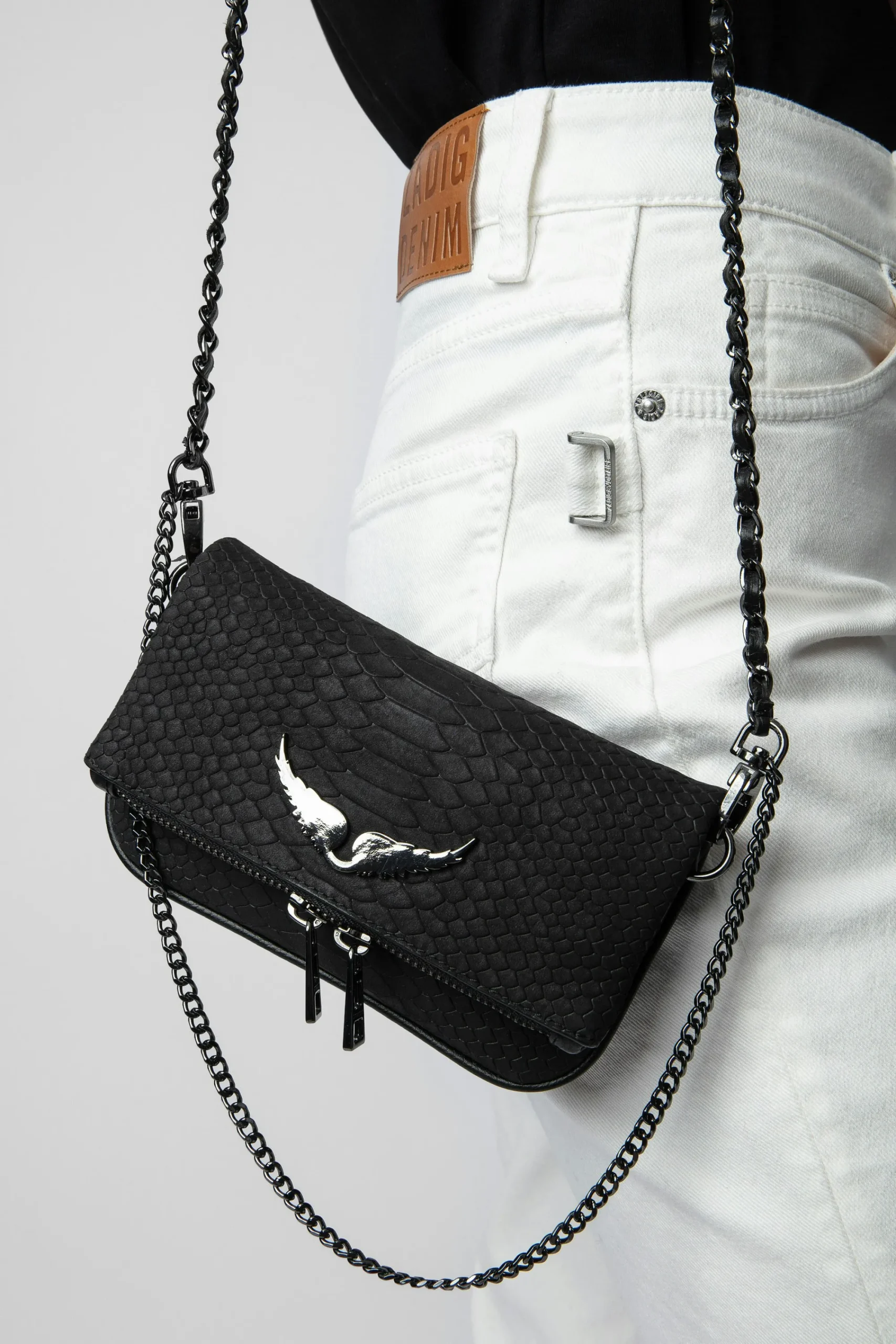 Zadig & Voltaire Mini-Sacs^Pochette Nano Soft Savage Rock