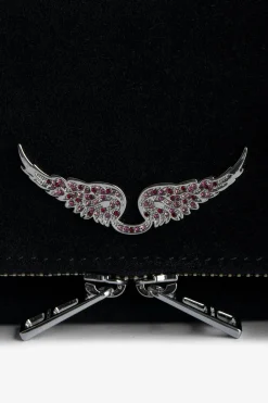 Zadig & Voltaire Sacs A Bandoulière^Pochette Rock En Daim