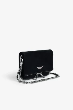 Zadig & Voltaire Mini-Sacs^Pochette Rock Nano En Daim