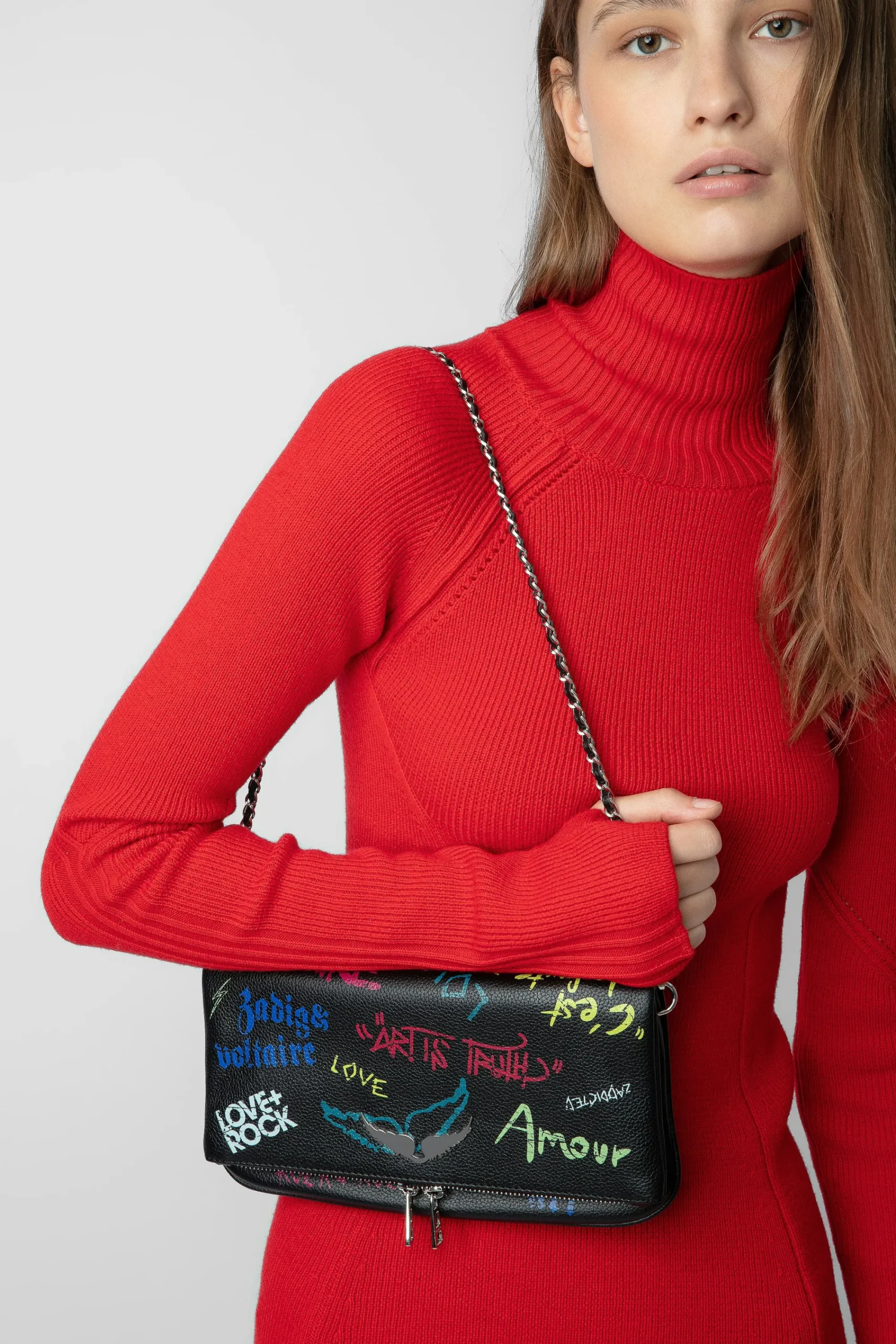 Zadig & Voltaire Sacs A Bandoulière^Pochette Rock Tag