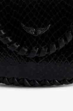 Zadig & Voltaire Sangles Et Accessoires^Pochette Secret Glossy Wild En Relief