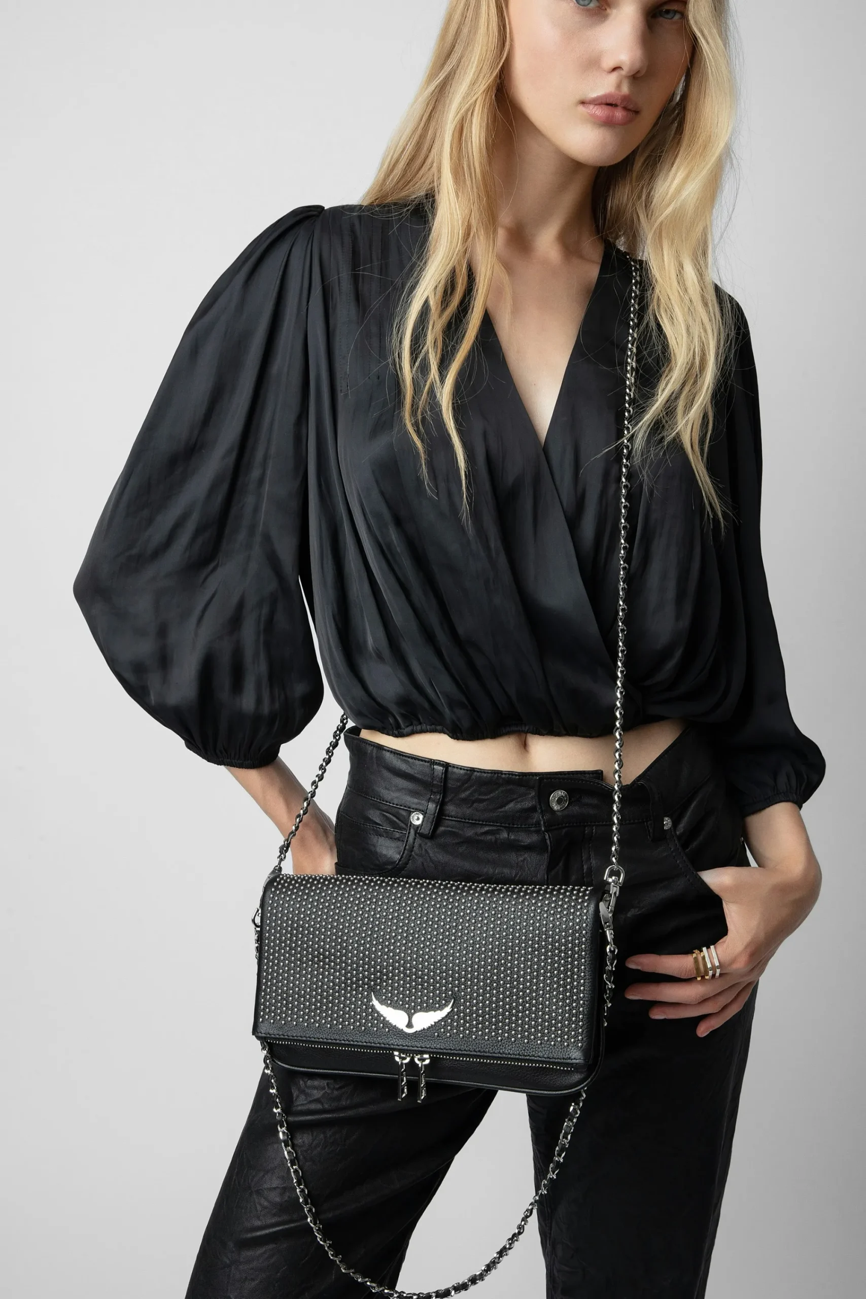 Zadig & Voltaire Pochettes^Pochette Suisse A Pois Rock