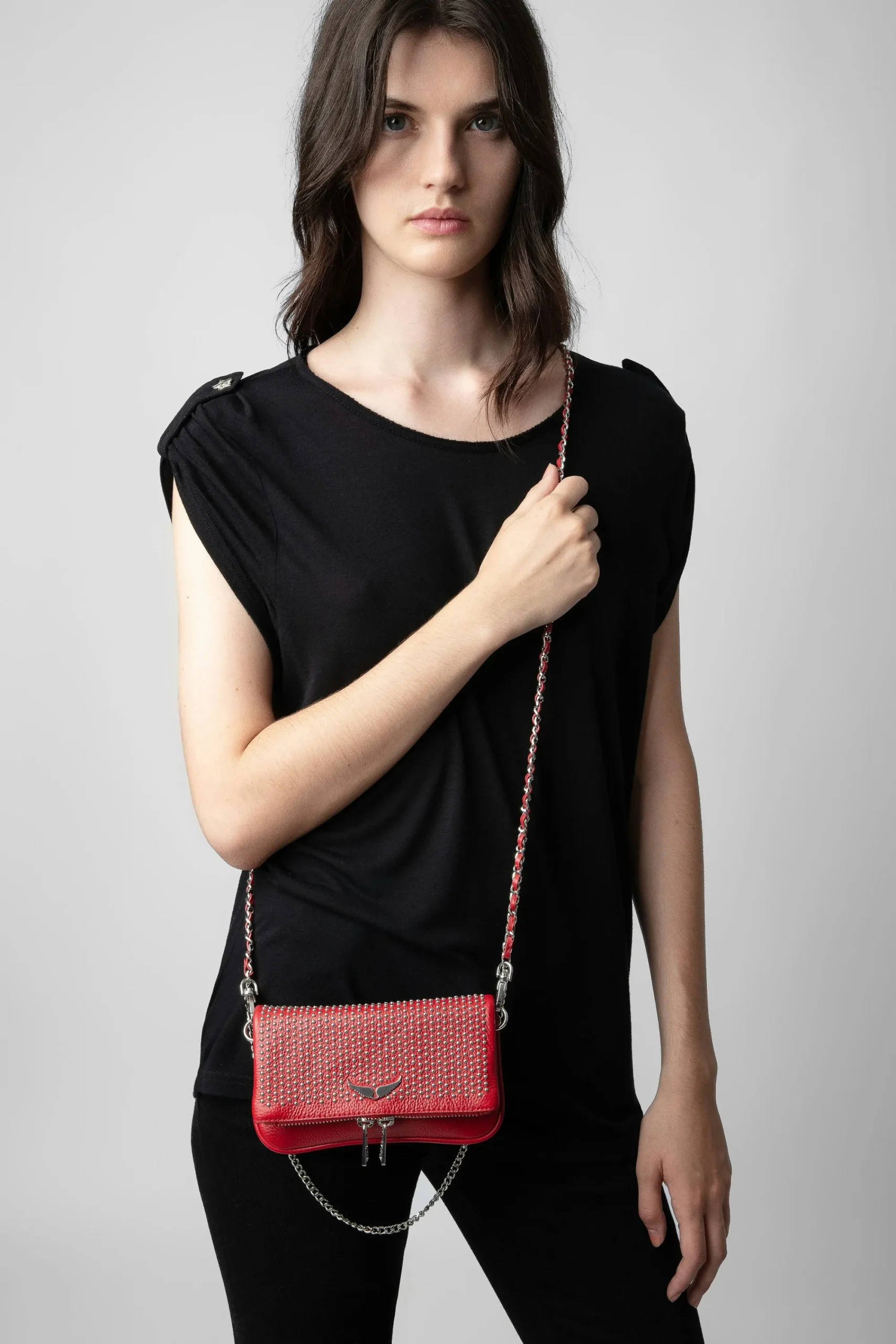 Zadig & Voltaire Mini-Sacs^Pochette Suisse A Pois Rock Nano