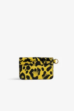 Zadig & Voltaire Portefeuilles Et Porte-Monnaie^Porte-Carte Leopard Borderline Pass