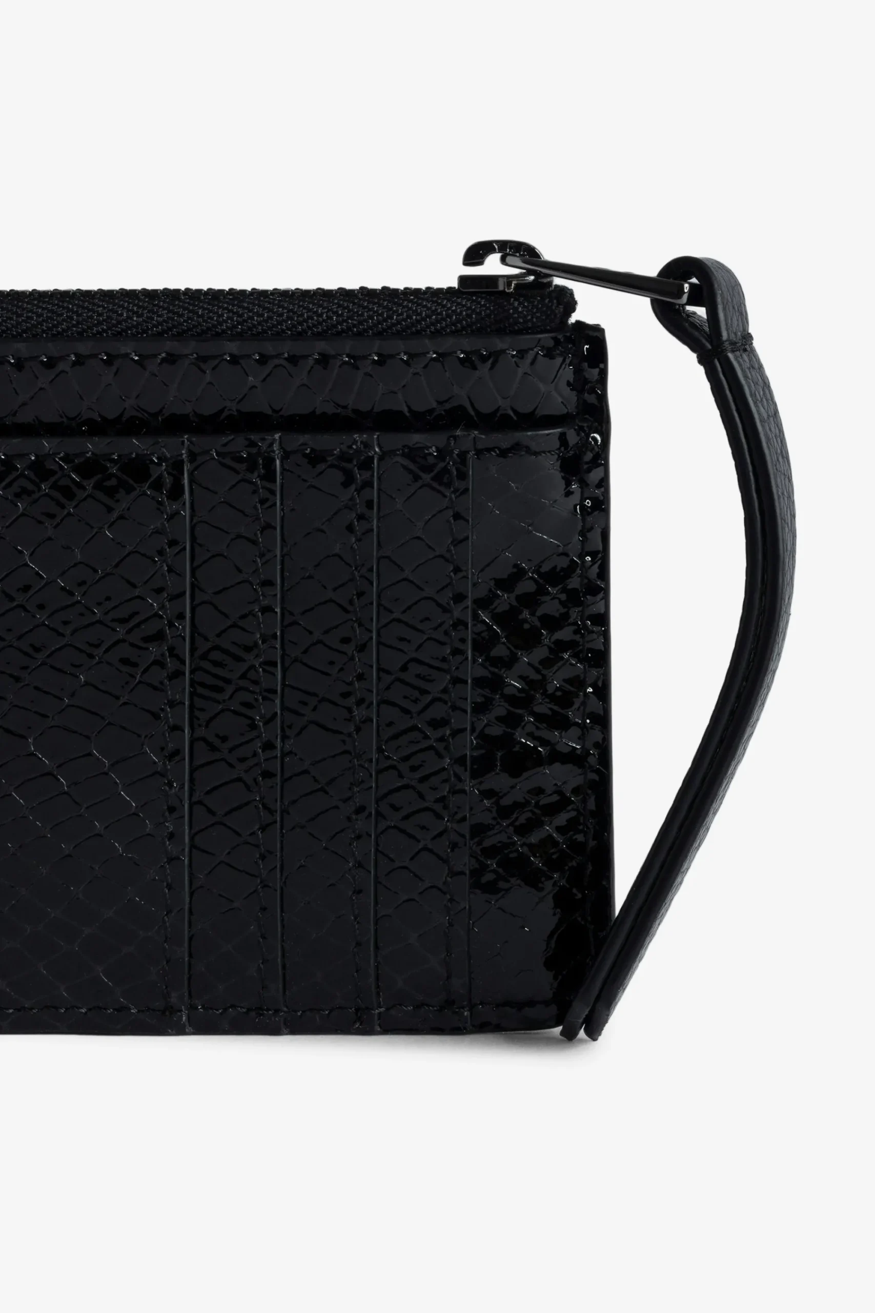 Zadig & Voltaire Portefeuilles Et Porte-Monnaie^Porte-Cartes En Relief Sauvage Brillant Zv Card