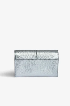 Zadig & Voltaire Portefeuilles Et Porte-Monnaie^Portefeuille Metallise Gaufre Borderline