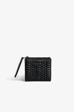 Zadig & Voltaire Portefeuilles Et Porte-Monnaie^Porte-Monnaie Pliable Zv