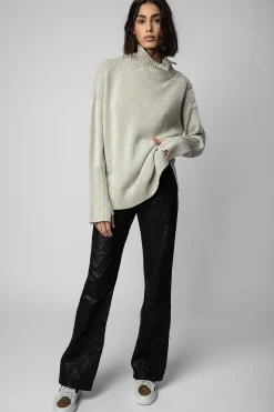 Zadig & Voltaire Pulls Et Gilets^Pull A Bijoux Alma