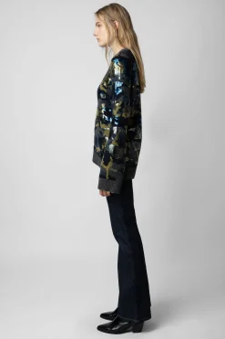 Zadig & Voltaire Pulls Et Gilets^Pull Cosmy A Paillettes