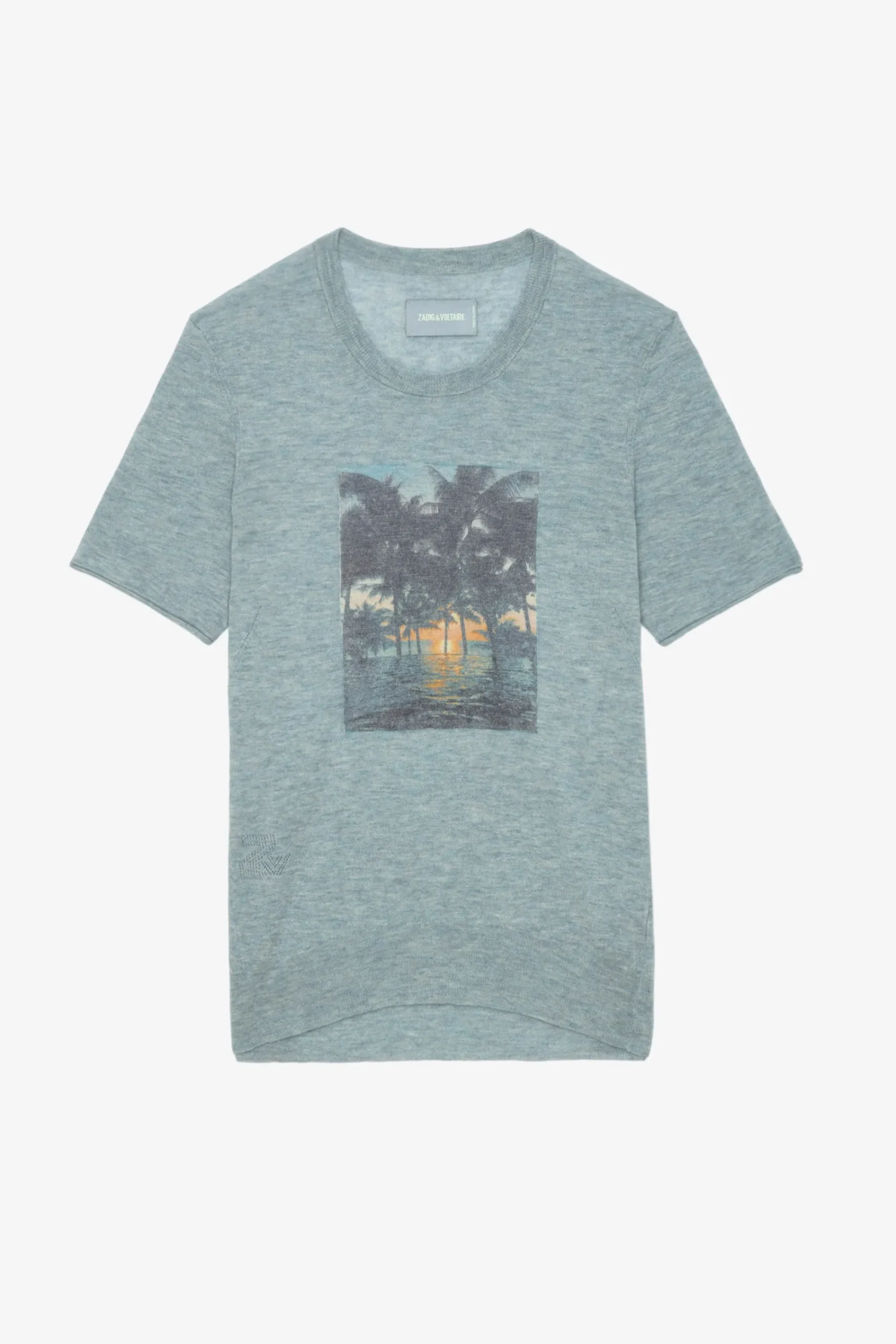 Zadig & Voltaire Pulls Et Gilets^Pull En Cachemire A Imprime Photo Ida