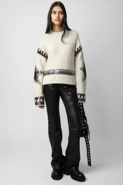Zadig & Voltaire Pulls Et Gilets^Pull En Cachemire A Paillettes Kanson