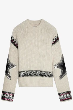 Zadig & Voltaire Pulls Et Gilets^Pull En Cachemire A Paillettes Kanson