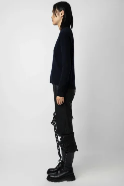 Zadig & Voltaire Pulls Et Gilets^Pull En Cachemire A Patch Cici