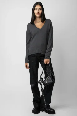 Zadig & Voltaire Pulls Et Gilets^Pull En Cachemire A Patch Vivi