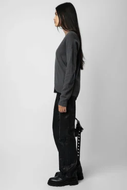 Zadig & Voltaire Pulls Et Gilets^Pull En Cachemire A Patch Vivi