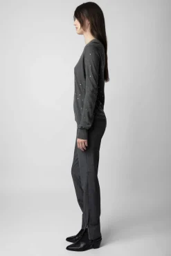 Zadig & Voltaire Pulls Et Gilets^Pull En Cachemire A Strass Elya