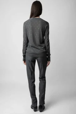 Zadig & Voltaire Pulls Et Gilets^Pull En Cachemire A Strass Elya