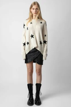 Zadig & Voltaire Unisexe^Pull En Cachemire Etoiles Markus