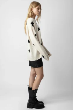 Zadig & Voltaire Unisexe^Pull En Cachemire Etoiles Markus