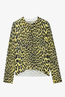 Zadig & Voltaire Pulls Et Gilets^Pull En Cachemire Leopard Markus