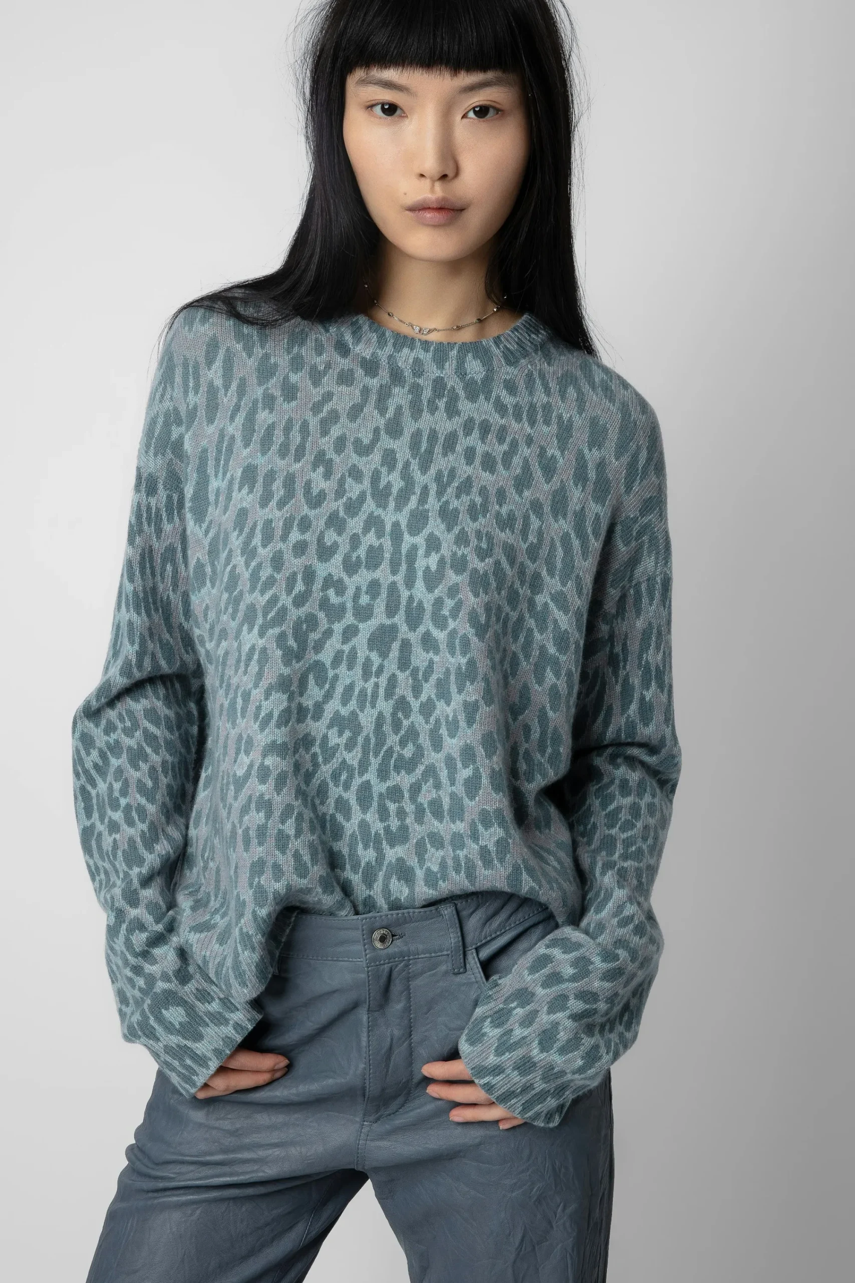 Zadig & Voltaire Pulls Et Gilets^Pull En Cachemire Leopard Markus