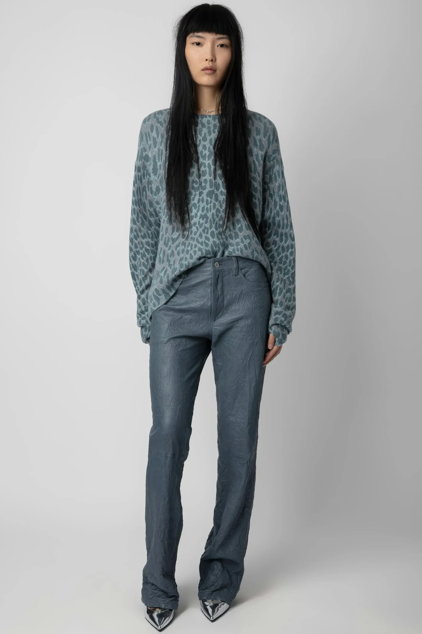 Zadig & Voltaire Pulls Et Gilets^Pull En Cachemire Leopard Markus