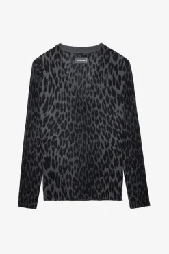 Zadig & Voltaire Pulls Et Gilets^Pull En Cachemire Leopard Brumy