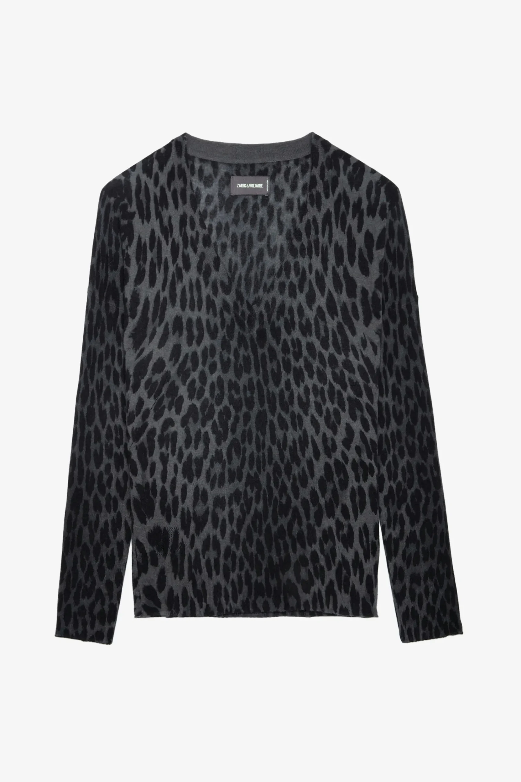 Zadig & Voltaire Pulls Et Gilets^Pull En Cachemire Leopard Brumy