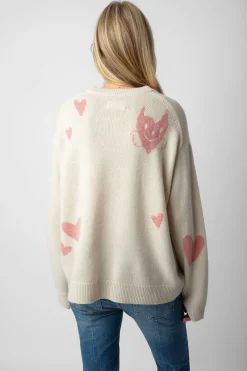 Zadig & Voltaire Pulls Et Gilets^Pull En Cachemire Markus Heart