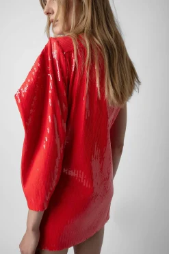 Zadig & Voltaire Robes Et Jupes^Robe A Paillettes Roely