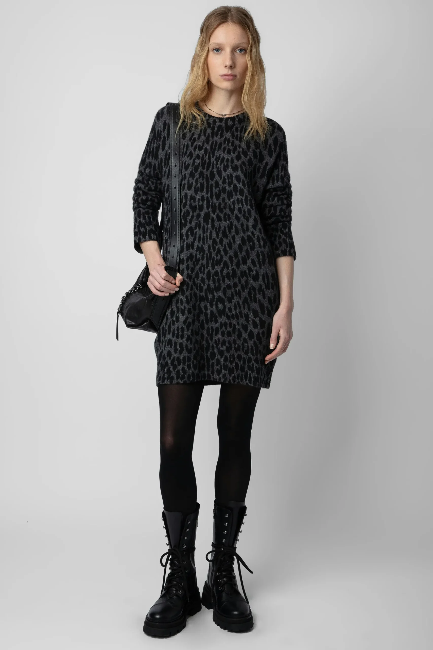 Zadig & Voltaire Robes Et Jupes^Robe En Cachemire Leopard Malia
