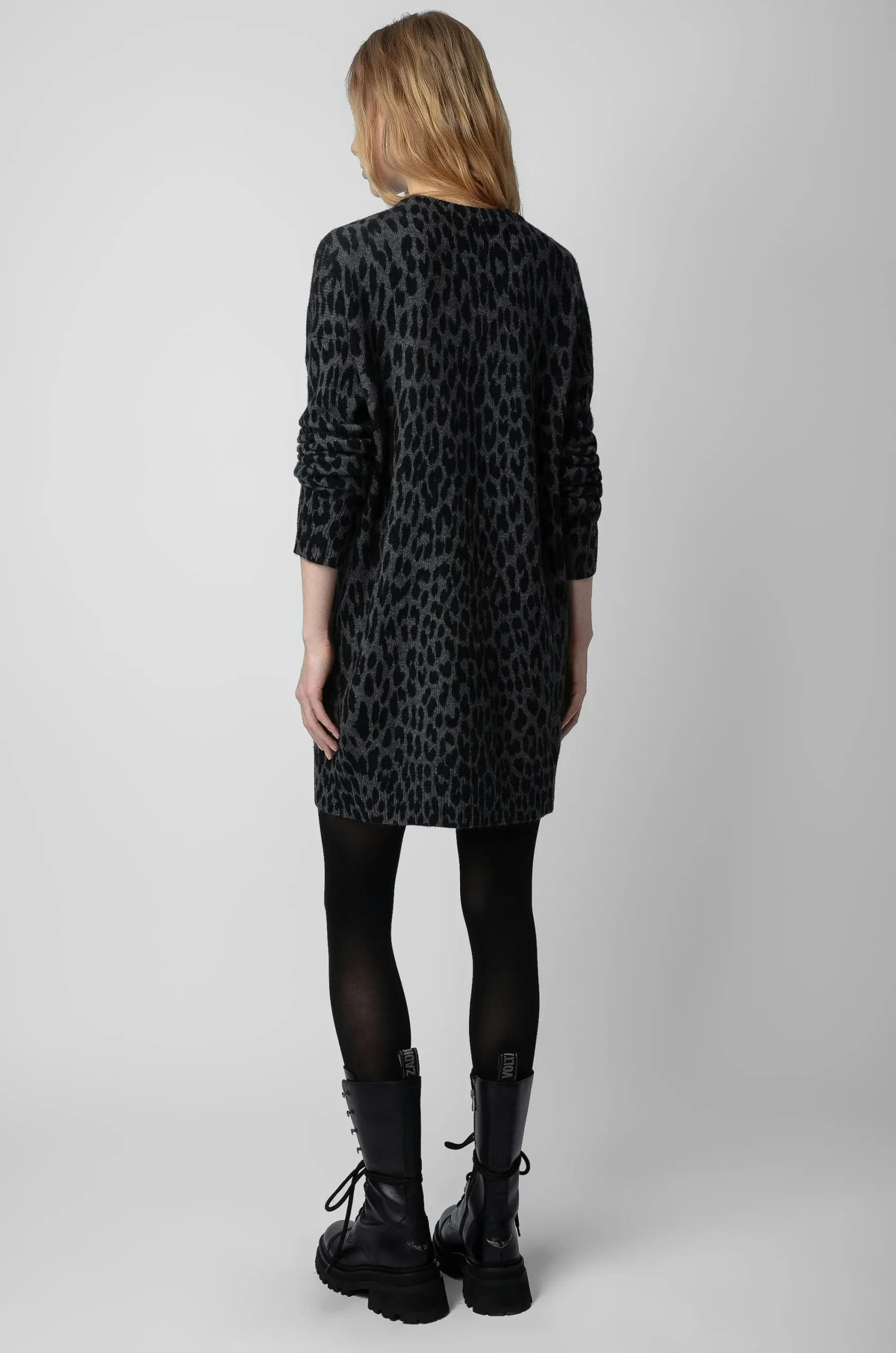 Zadig & Voltaire Robes Et Jupes^Robe En Cachemire Leopard Malia