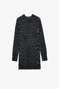 Zadig & Voltaire Robes Et Jupes^Robe En Cachemire Leopard Malia