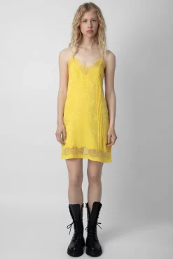 Zadig & Voltaire Robes Et Jupes^Robe En Jacquard De Soie Cristal