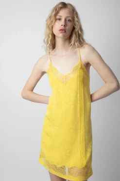 Zadig & Voltaire Robes Et Jupes^Robe En Jacquard De Soie Cristal