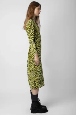 Zadig & Voltaire Robes Et Jupes^Robe En Soie Leopard Racyl