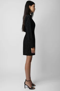 Zadig & Voltaire Robes Et Jupes^Robe Ravy En Jacquard De Soie