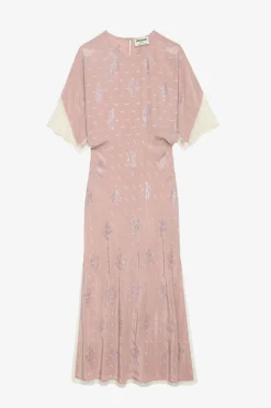 Zadig & Voltaire Robes Et Jupes^Robe Rey En Jacquard De Soie
