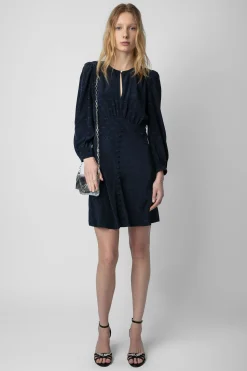 Zadig & Voltaire Robes Et Jupes^Robe Rhodri En Jacquard De Soie