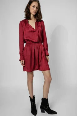 Zadig & Voltaire Robes Et Jupes^Robe Rinka En Satin