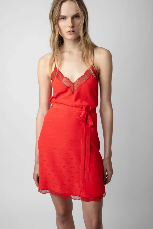 Zadig & Voltaire Robes Et Jupes^Robe Ristyz En Jacquard De Soie